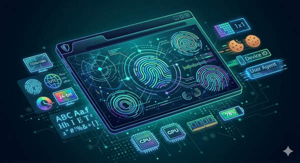 Browser fingerprint illustration